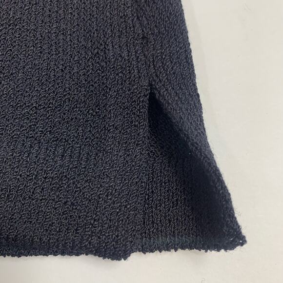 St John Basics Santana Knit Black Tank Top Sz S Sleeveless - Picture 7 of 9